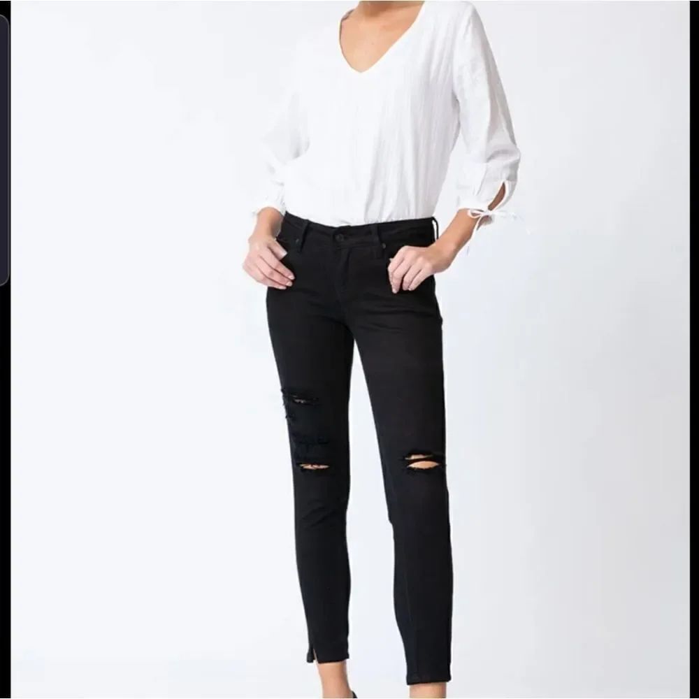Kancan Claire low rise ankle skinny jeans sz 13/30